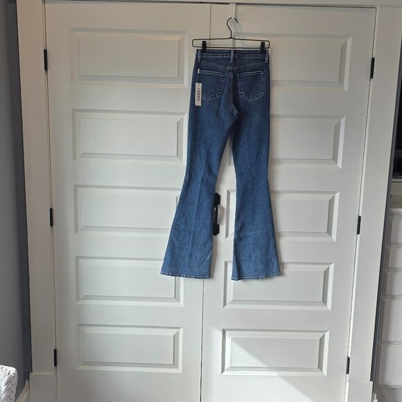NWT: L'Agence Marty High-rise Flare Jeans Size 25 - Picture 9 of 11